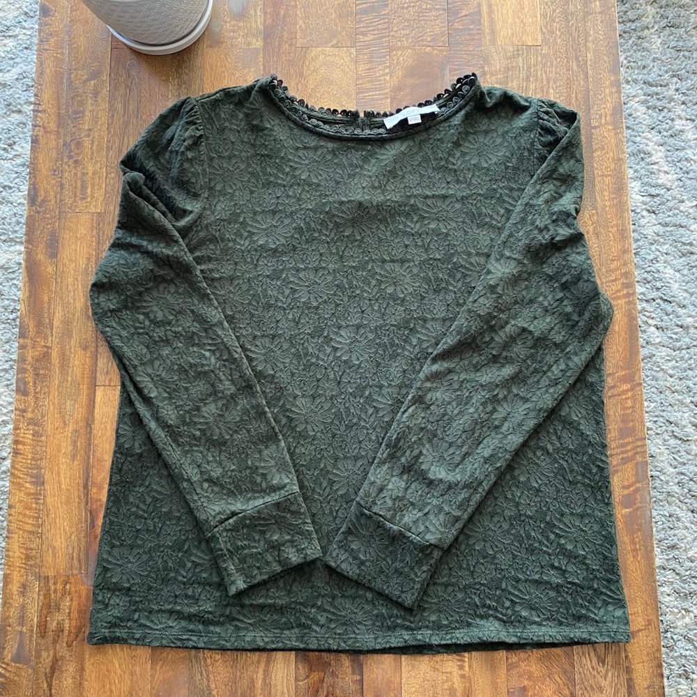 LOFT Lace Shirt